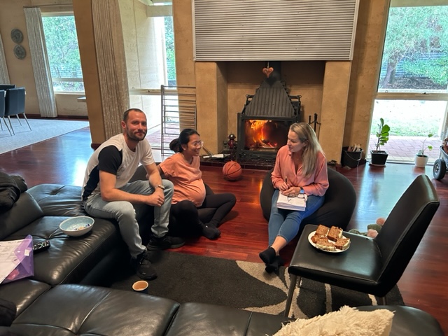 Client meetings Doula in Perth